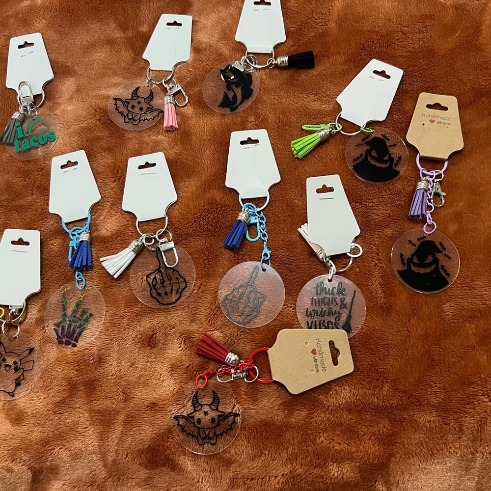 Middle Finger Keychain 💀 - Picture 8 of 8